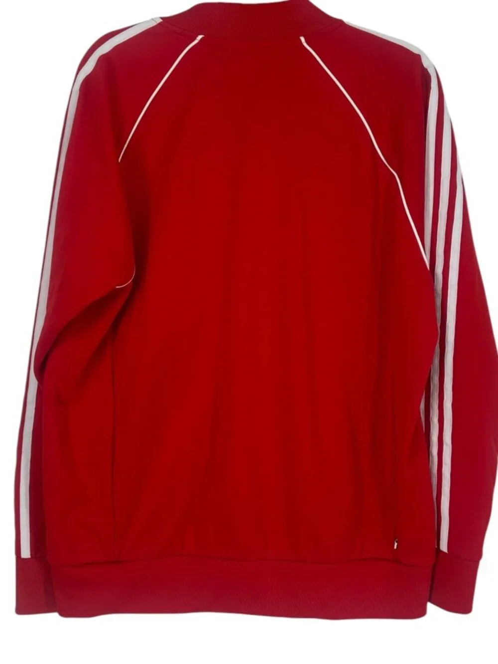 Adidas Originals SST Track Jacket XL Men Red White 3 Stripes Trefoil Streetwear